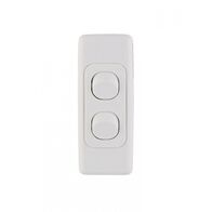 Cougar -u00a0Switch 2 Gang Vertical Architrave  x10 - COSWVA2G