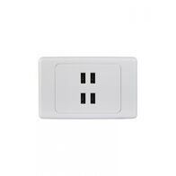 Cougar - USB Charger Plate, 3.4A Quad Fully Integrated  x5 - COUSB4G
