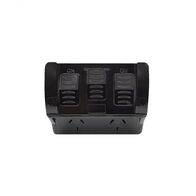 Hippo -u00a0Power Point Weatherproof 2 Gang 10A 250V USB Charger Dual Type A and C 3.4A 5V  Black x1 - HPPP2USB2GACBK