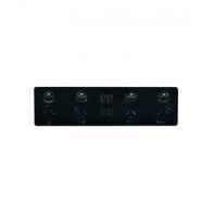 Leopard -u00a04X4 - 4 Socket's x 4 USB's - Double Pole - 250V~, 10A  Black x1 - LE4X4BK