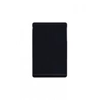 Leopard - Blank Plate & Cover  Black x10 - LESWPVXGBK