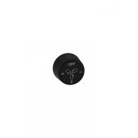 Rotary Fan Controller Knob  Matt Black x10 - MEFCKBMBK