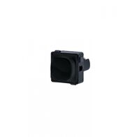 Meerkat - Momentary Push Button Switch Mech, 2A / 250Vac  Black x1 - MEPBMBK