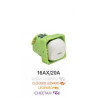 Switch Mechanism 16AX/20A 250V~ Cat's Eye (Labelled Light)  x5 - MESWCLIGHT