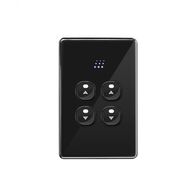 Powermesh - Blind Controller Dual M.20 300W Max Per Channel 230V  Black x1 - PMBC4BK