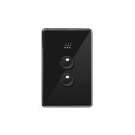 Powermesh -u00a0Multi Purpose Switch 2 Button Maxu00a05AX total, 220-240V 50Hz, 2 or 3 wire auto-sensing (Formerlyu00a0PMPUSWMPV2G)  Black - PMMPS2BK