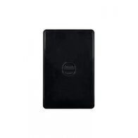 Puma - Switch Vertical 1 Gang, 10AX/16A 250V~  Black x10 - PUSWV1GBK