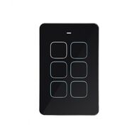 Senoa -u00a0Multi Dimmer Switch 6 Button  Black x1 - SENMDS6BK