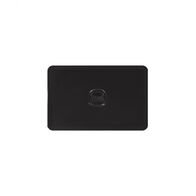 Senoa Simple -u00a0Switch Glass Front Horizontal 1 Gang 16AX/20A 250V  Black x10 - SENSW1GBK