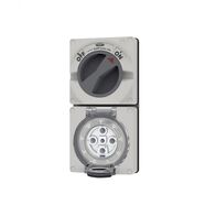 Buffalo -u00a0Combination Switched Socket IP66 40A 500V~ 5 Pin, Less Enclosure  x1 - BUC540LE