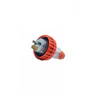 Buffalo -u00a0Plug IP66 15A 250V~ 3 Flat Pin  x1 - BUP315