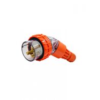 Buffalo -u00a0Plug Angled IP66 20A 250V~ 3 Round Pin  x1 - BUPA320
