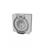 Buffalo -u00a0Socket IP66 15A 32V~ 2 Pin Polarised, Less Enclosure  x1 - BUSO215P32LE