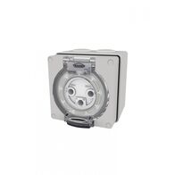 Buffalo - Socket IP66 32A 250V~ 3 Round Pin  x1 - BUSO332