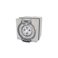 Buffalo -u00a0Socket IP66 10A 500V~ 4 Pin  x1 - BUSO410