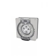 Buffalo -u00a0Socket IP66 20A 500V~ 4 Pin, Less Enclosure  x1 - BUSO420LE
