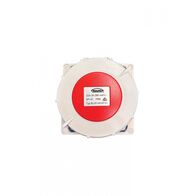 Buffalo -u00a0Socket IP66 32A 380-440V~ 4 Pin IEC309 Earth 3 Hour Clock Position Less Enclosure  x1 - BUSO432E3HLE