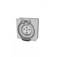 Buffalo -u00a0Socket IP66 20A 500V~ 5 Pin, Less Enclosure  x1 - BUSO520LE