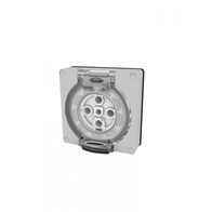 Buffalo -u00a0Socket IP66 50A 500V~ 5 Pin, Less Enclosure  x1 - BUSO550LE
