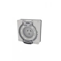 Buffalo -u00a0Socket Auto-Switched IP66 10A 250V~ 3 Flat Pin, Less Enclosure  x1 - BUSOAU310LE