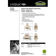 Insulated Connector Double Screw  x50 - HYICDS