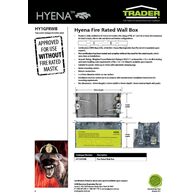 Fired Rated Wall Box  x10 - HY1GFRWB