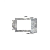 Hyena -u00a0Mounting Bracket 1 Gang Nail Plate Extra Large Horizontal  x25 - HY1GMBNPX