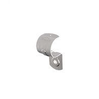 Hyena -u00a0Half Saddle 25mm Stainless Steel Grade 316 with 6.5mm Diameter Fastener Hole  x50 - HYHS25SS