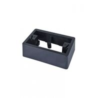 Mounting Flange 41mm Deep  Black x10 - HYMFBK