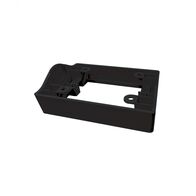 Hyena -u00a0Mounting Flange Horizontal for Corrugated Surface 14mm Depth with 76mm Corrugation Wavelength  Black x10 - HYMFCORHGY