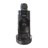 Hyena - Suspension Socket, Switched 1 Gang, 10A 250V~ Double Pole  Black x1 - HYSSBK