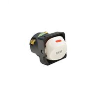 Meerkat -u00a0Switch Mechanism 32A 250V~, PUMA DOLLY SHAPE, (Labelled HOB)  Matt White x5 - MESW32HOBMW