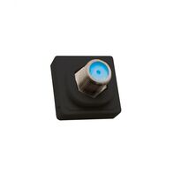 Meerkat -u00a0TV Socket, F to F Type Connection Modular Clip Foxtel Approved  White x100 - METVFFCMFX