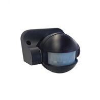Owl - Motion Sensor Passive Infrared Outdoor IP44 180 Degree 12 Metre Detection  Black x1 - OWPIROD180BK