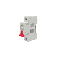 Wolverine -u00a0MCB Miniature Circuit Breaker 6kA 1 Pole 50 Amp C Curve 230V 240V ac 1 Module Red Dolly Main Switch Suitable  x12 - WOMCB6150R