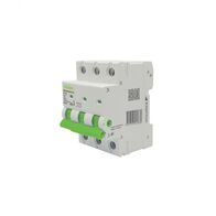 Wolverine -u00a0MCB Miniature Circuit Breaker 6kA 3 Pole 10 Amp C Curve 400V 415V ac 3 Module  x4 - WOMCB6310