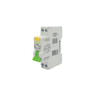 Wolverine -u00a0RCBO Residual Current Breaker with Overcurrent Protection 4.5kA 1 Pole 10A 230V 240V ac 30mA Type A 1 Module  x10 - WORCBO45110