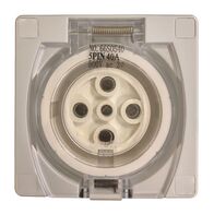 Three Phase Outlet Socket 5 Pin 40A IP66