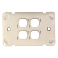Switch 4 Gang 10 Amp Slim Wafer Body Cover