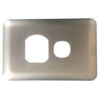 Power Point Single 10 Amp Powerclip Slim Wafer Cover