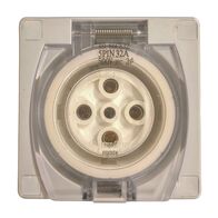 Three Phase Outlet Socket 5 Pin 32A IP66