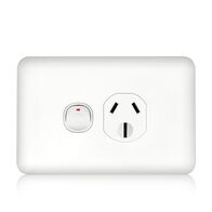 Power Point Single 15 Amp Slim Wafer