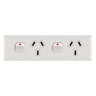 Power Point Double Narrow Powerclip