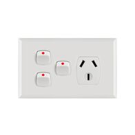 Power Point Single 2 Extra Switch