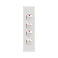 Architrave Switch 4 Gang