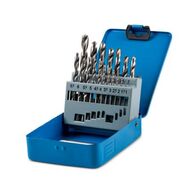 Drill Bit Set Metric High Speed Steel 19 Pieces 1-10mm