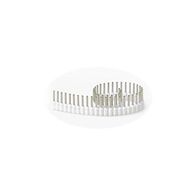 Bootlace Terminal Strip 0.5mm² White 50 Pieces 1 Strip