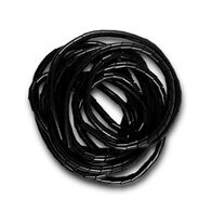 Spiral Wrap 9mm-ID Covers 8-15mm Cable Black 5m