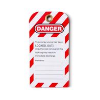 Lock Out Tags Only 10pcs