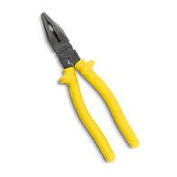 Linesman Pliers Heavy Duty 225mm With Nut Holder Yellow Handle